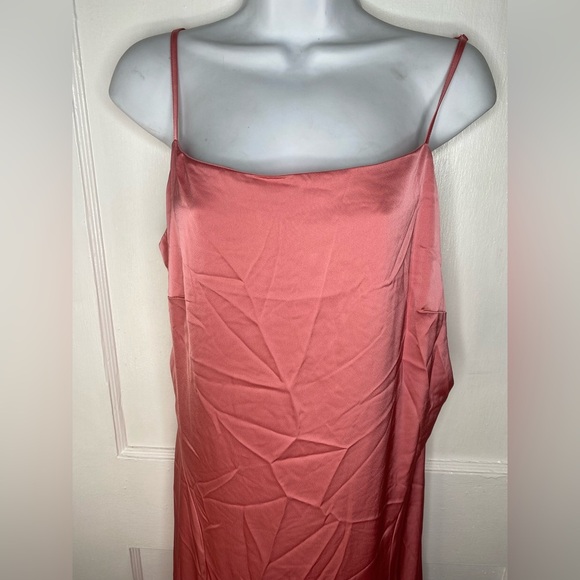 One One Six Nordstrom Pink Spaghetti Adjustable Strap Maxi Dress - Picture 2 of 8